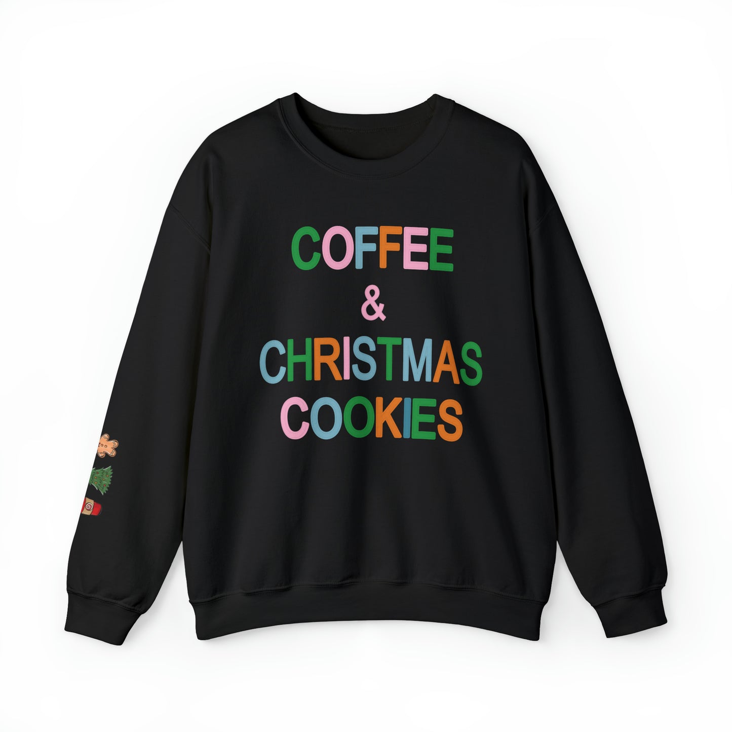 Coffee Christmas Cookie Sweatshirt