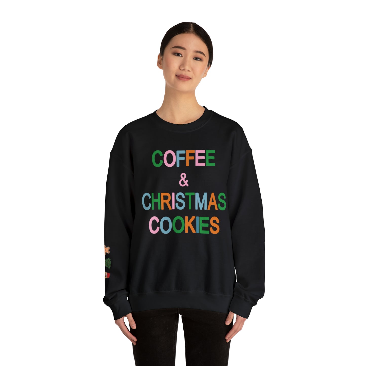 Coffee Christmas Cookie Sweatshirt