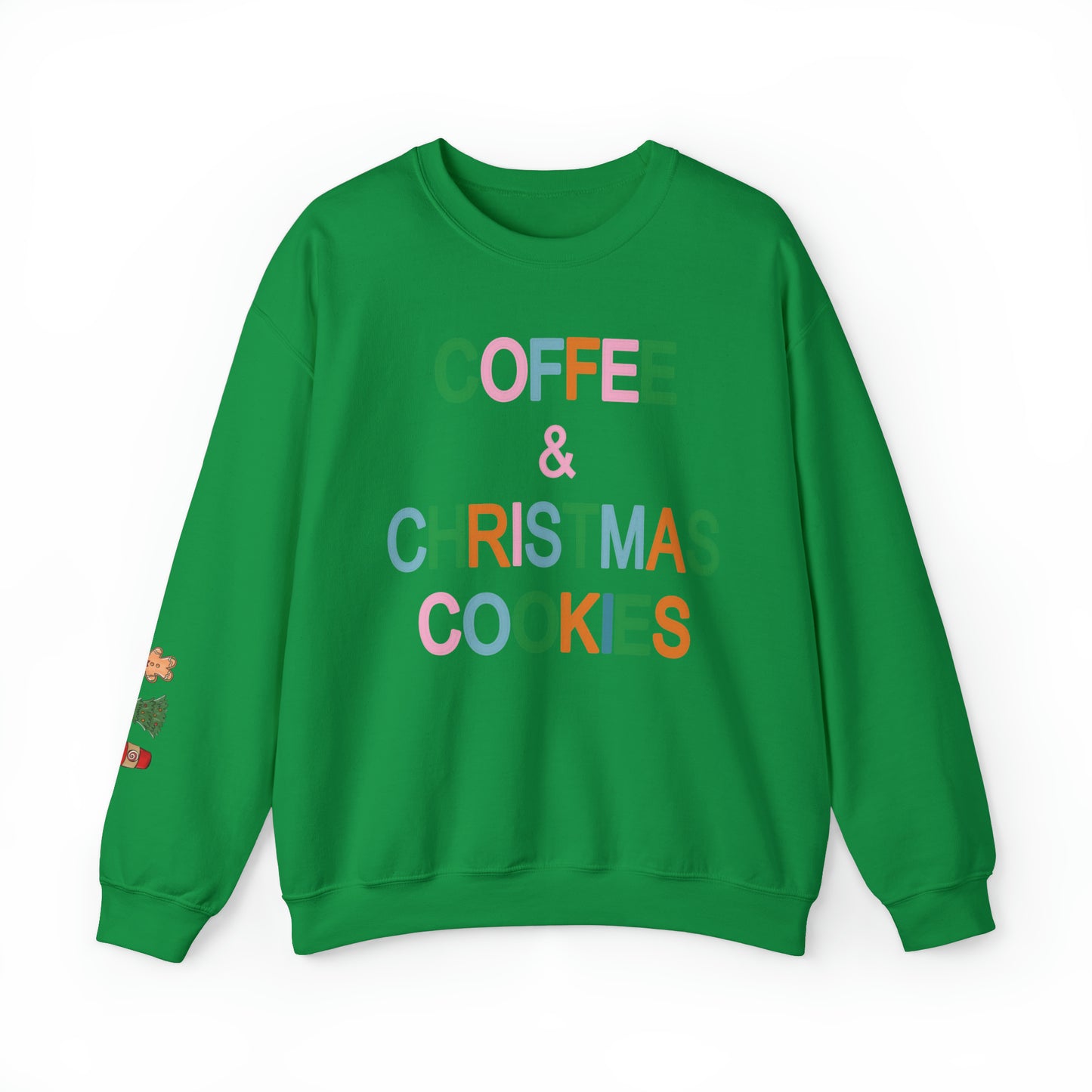 Coffee Christmas Cookie Sweatshirt