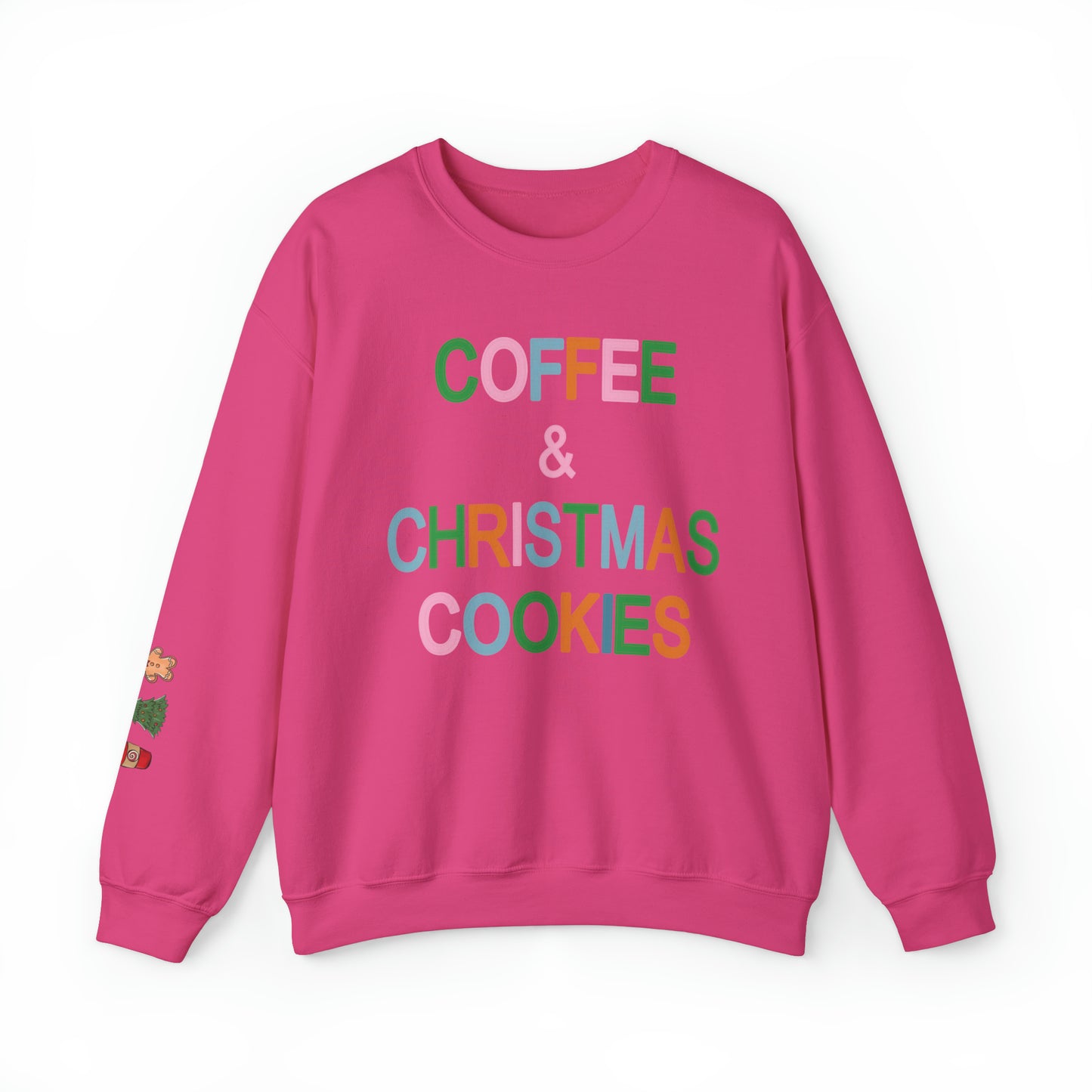 Coffee Christmas Cookie Sweatshirt