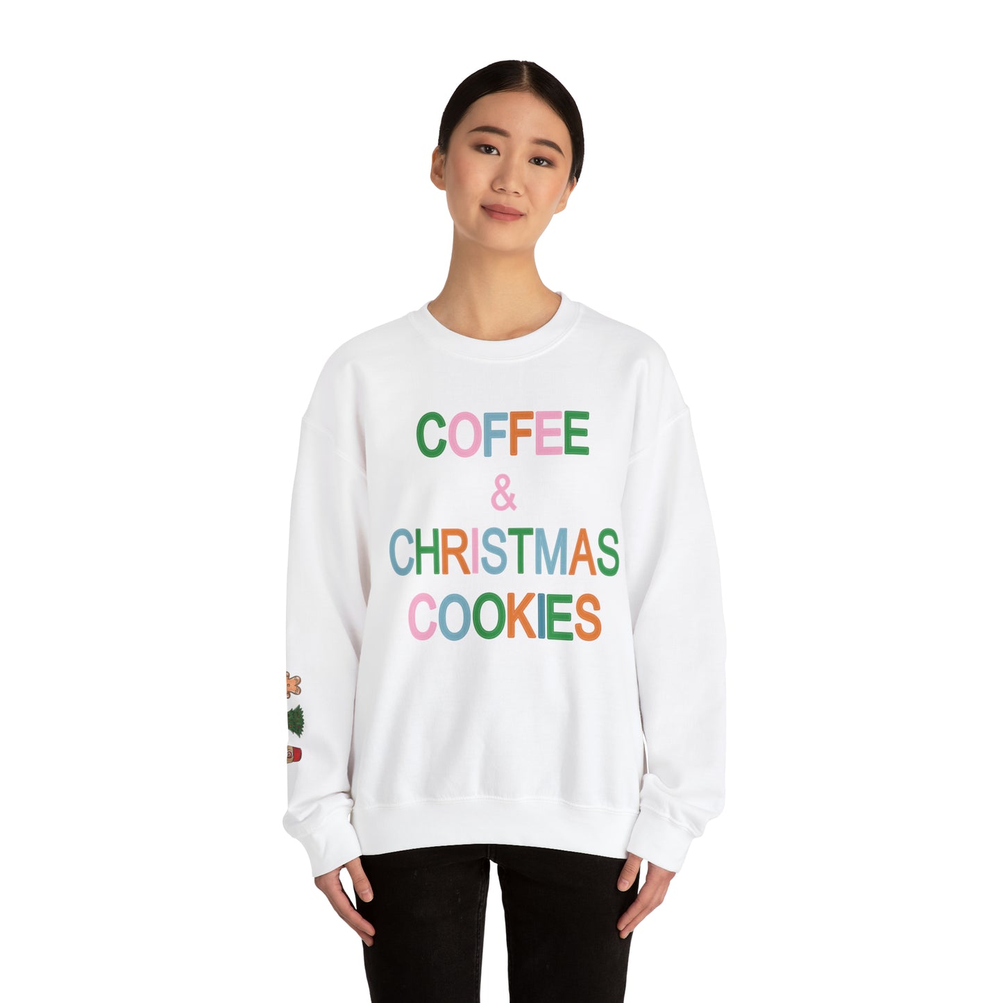 Coffee Christmas Cookie Sweatshirt