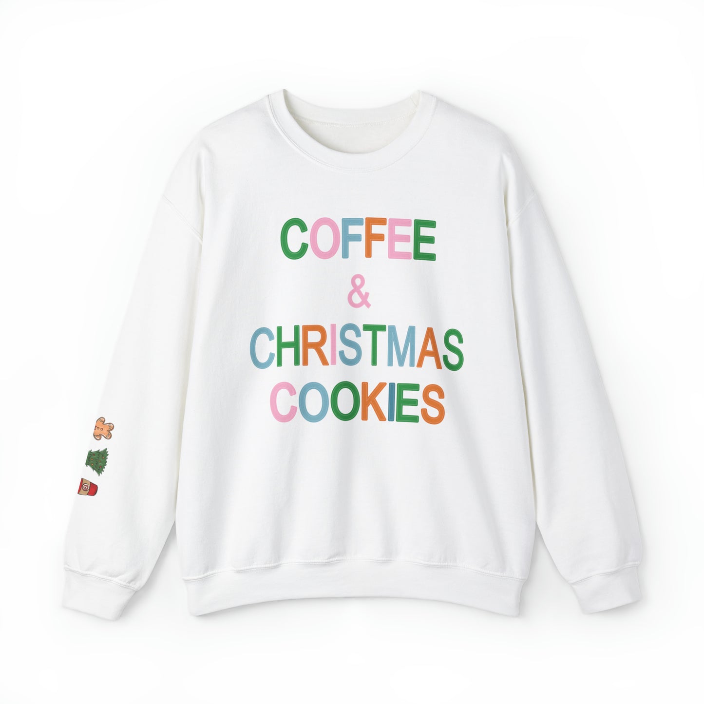 Coffee Christmas Cookie Sweatshirt